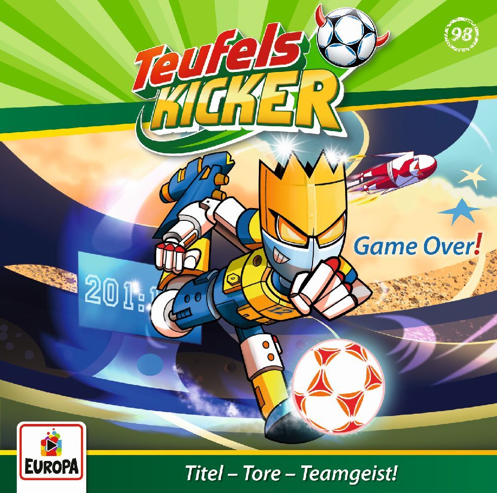 Die Teufelskicker - Game Over!, 1 Audio-CD main product photo