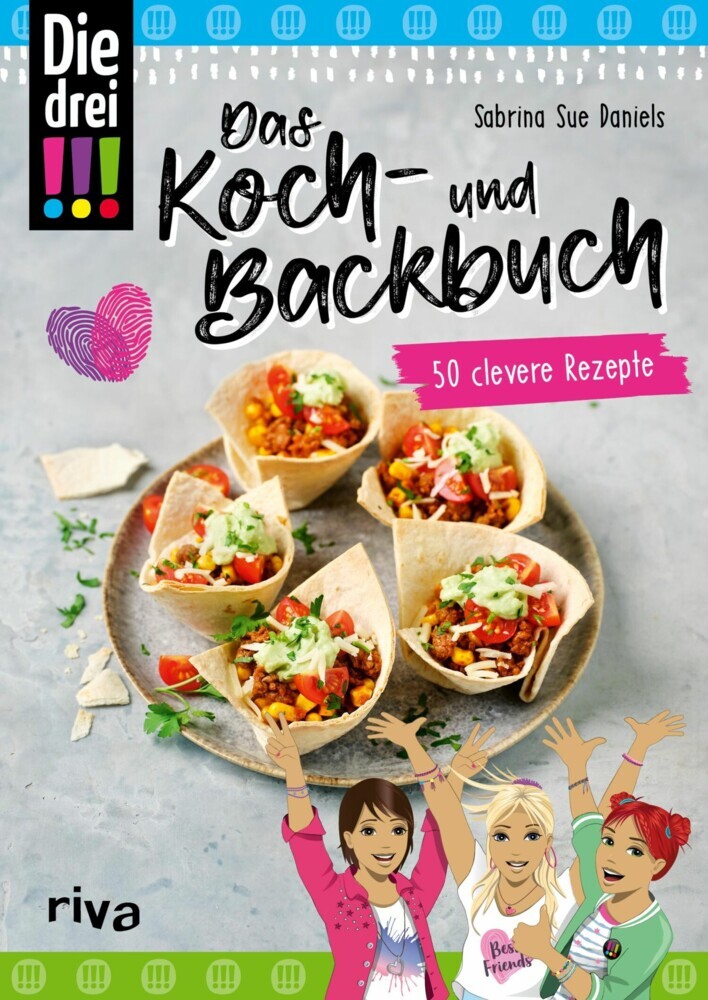 Die drei !!! - Das Koch- und Backbuch main product photo
