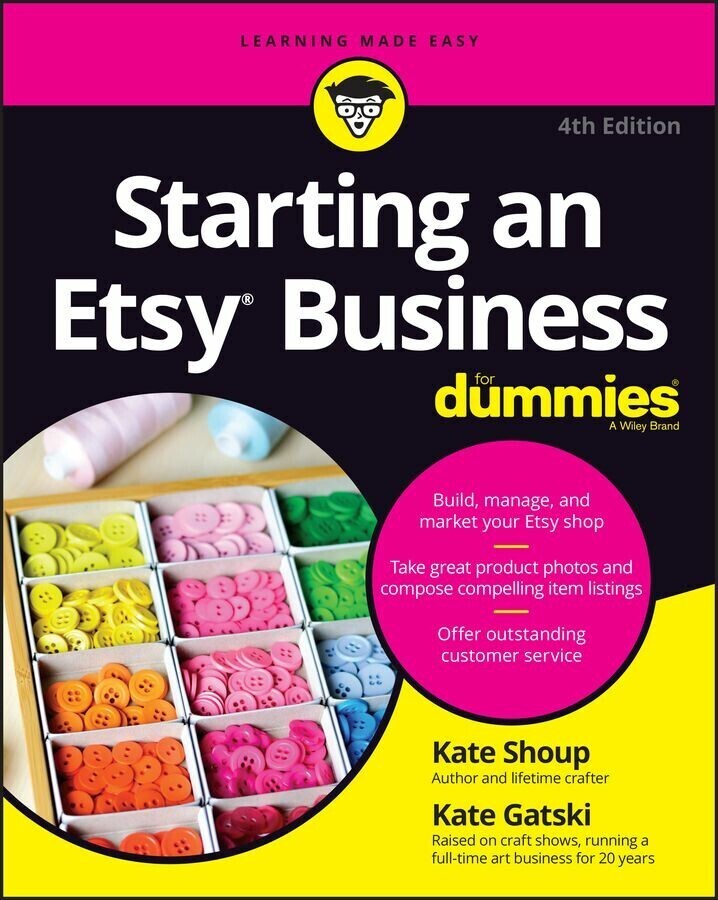 Starting an Etsy Business For Dummies main product photo