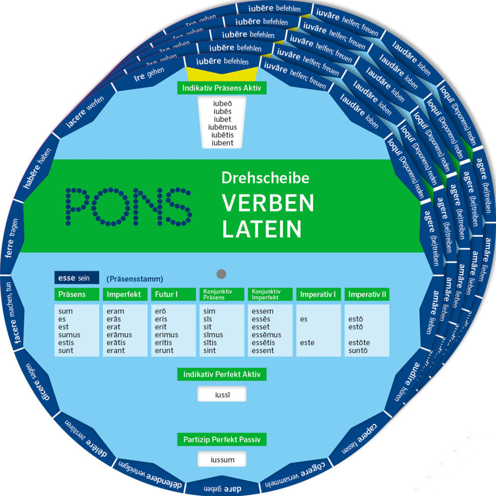 PONS Drehscheibe Verben Latein main product photo