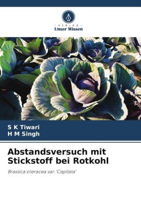 Abstandsversuch mit Stickstoff bei Rotkohl