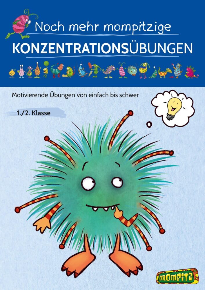 Noch mehr mompitzige Konzentrationsübungen main product photo