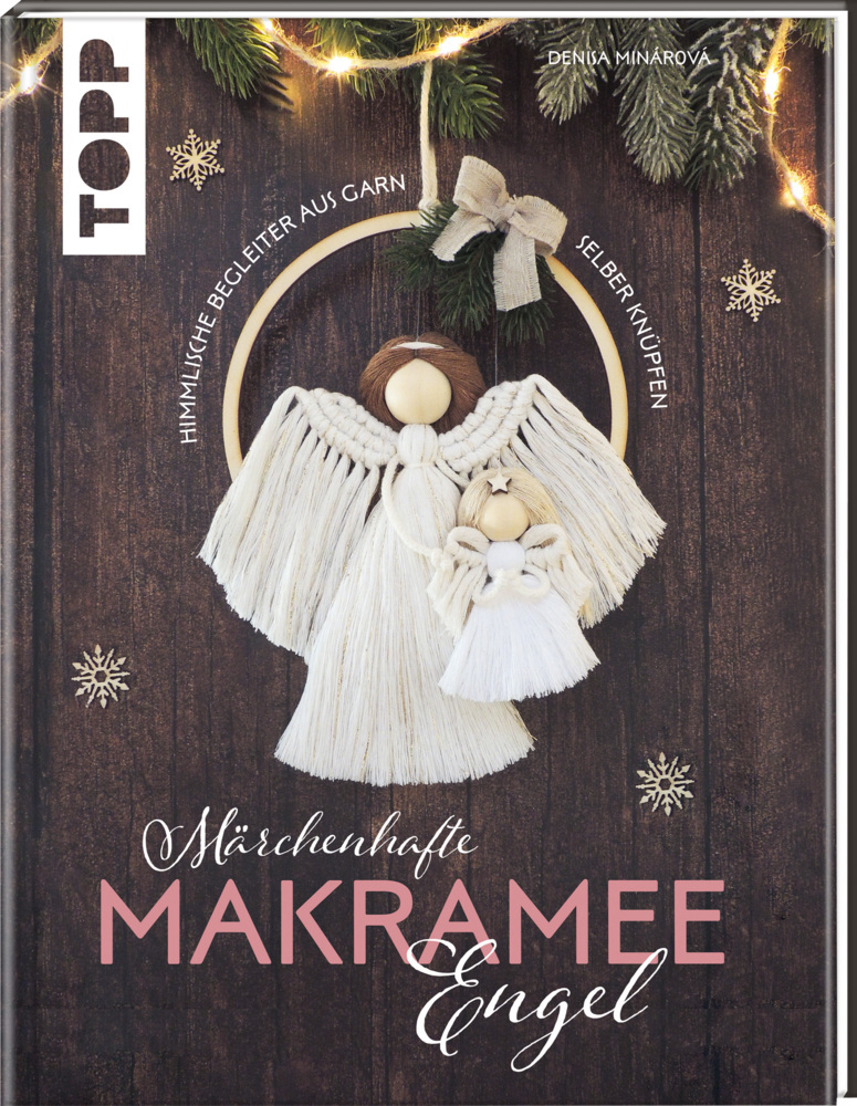 Märchenhafte Makramee-Engel main product photo