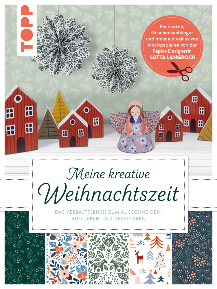 Meine kreative Weihnachtszeit. Das Verbastelbuch zum Ausschneiden, Aufkleben und Dekorieren main product photo