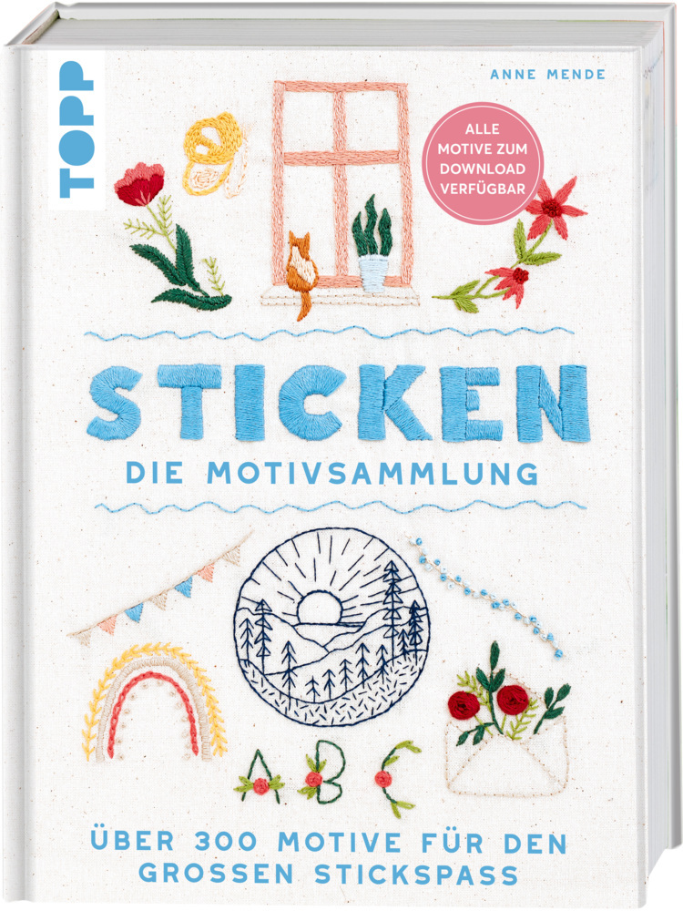 Sticken. Die Motivsammlung main product photo