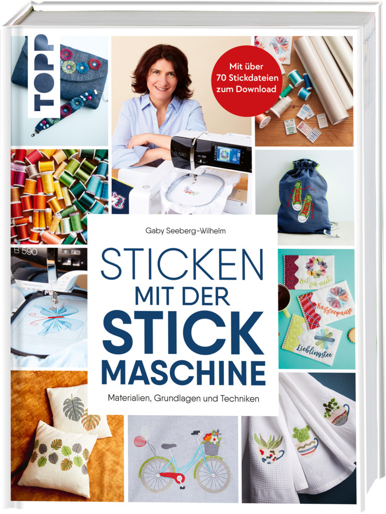Sticken mit der Stickmaschine main product photo