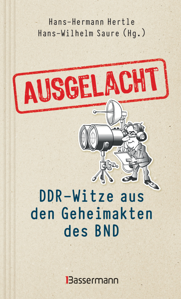 Ausgelacht: DDR-Witze aus den Geheimakten des BND. Kein Witz! Gab´s wirklich! main product photo