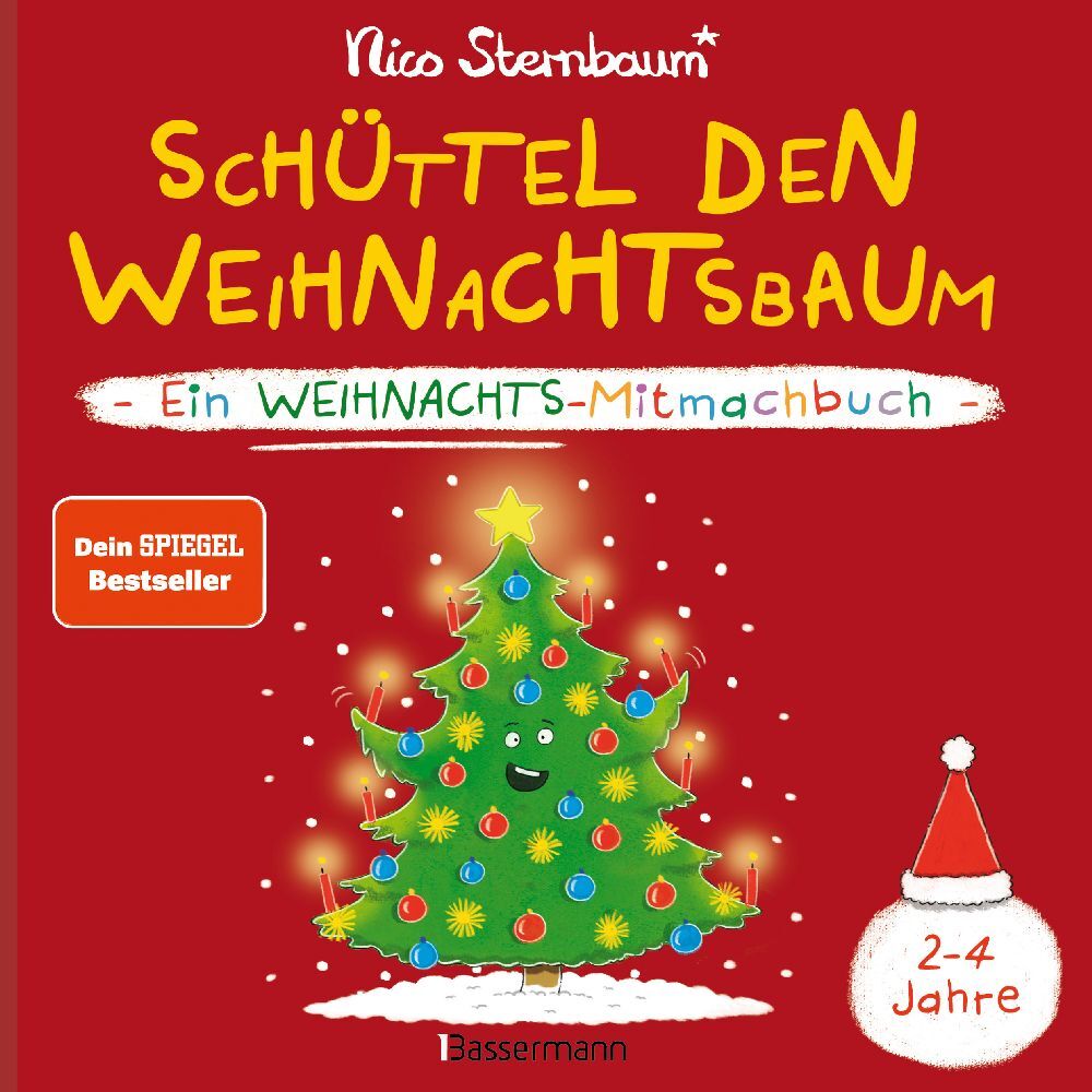Schüttel den Weihnachtsbaum. Ein Weihnachts-Mitmachbuch zum Schütteln, Schaukeln, Pusten, Klopfen und sehen, was dann passiert. Von 2 bis 4 Jahren main product photo