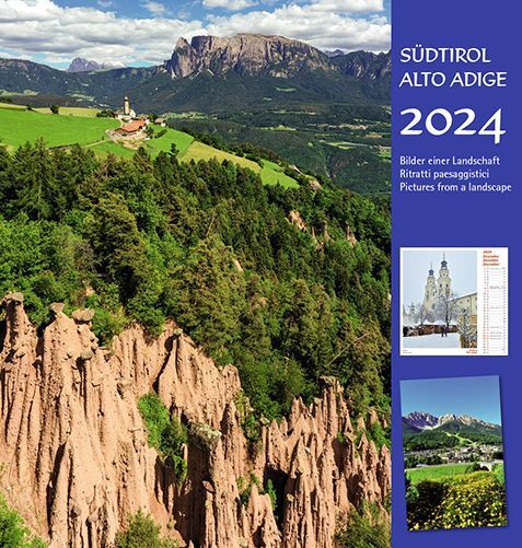 Südtirol 2024, Postkartenkalender Hochformat main product photo