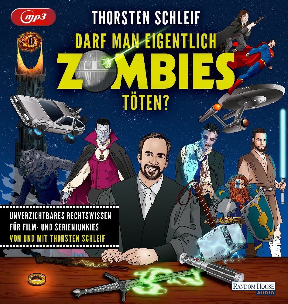 Darf man eigentlich Zombies töten?, 1 Audio-CD, 1 MP3 main product photo