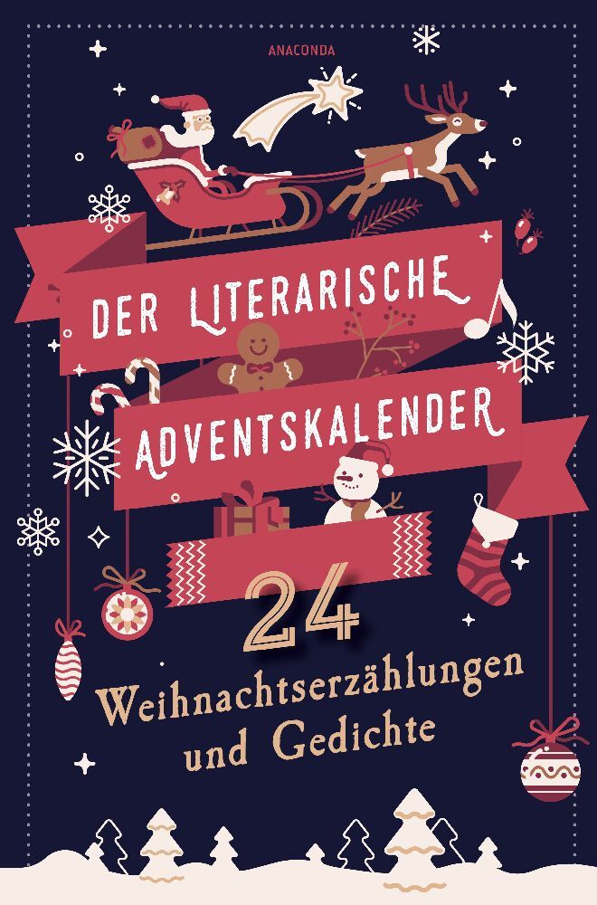 Der literarische Adventskalender. 24 Weihnachtserzählungen und Gedichte main product photo