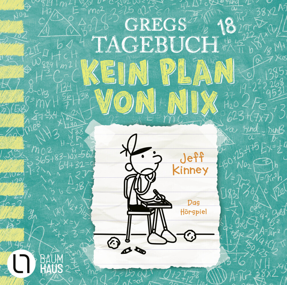 Gregs Tagebuch 18 - Kein Plan von nix, 1 Audio-CD main product photo