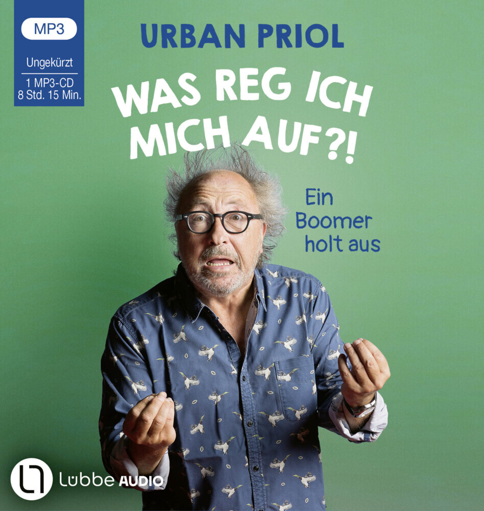 Was reg ich mich auf?!, 1 Audio-CD, 1 MP3 main product photo