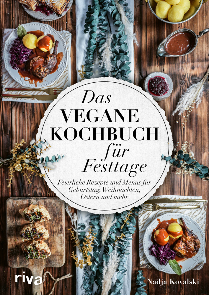 Das vegane Kochbuch für Festtage main product photo
