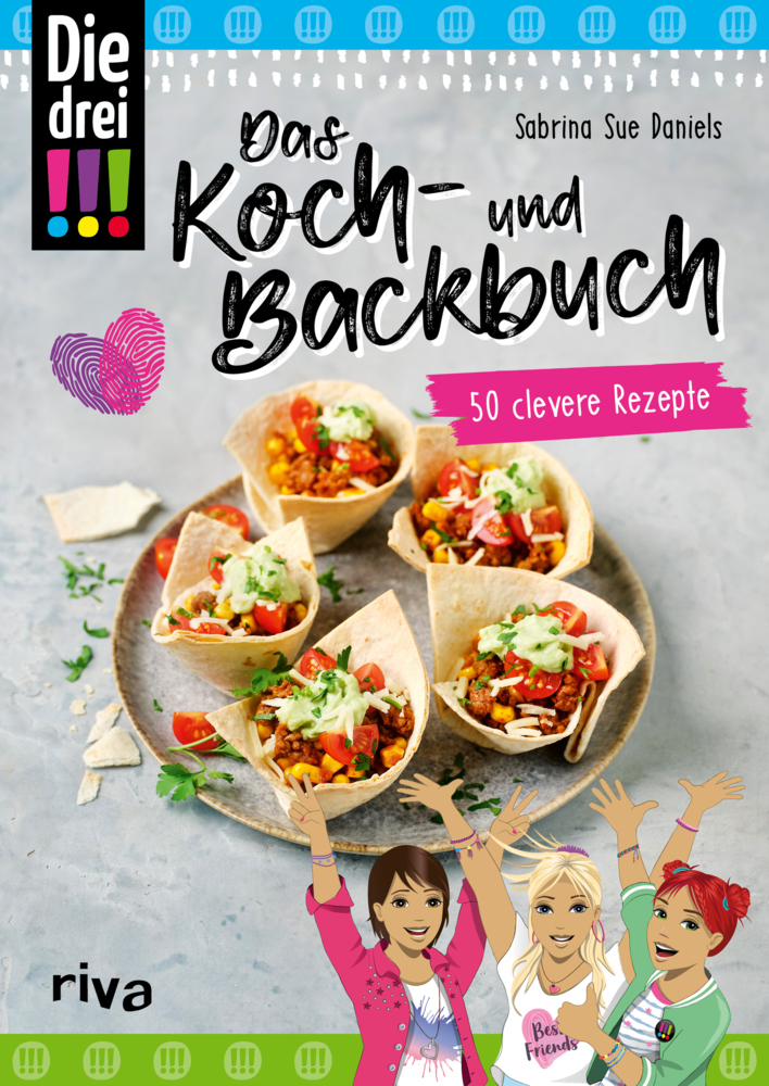 Die drei !!! - Das Koch- und Backbuch main product photo