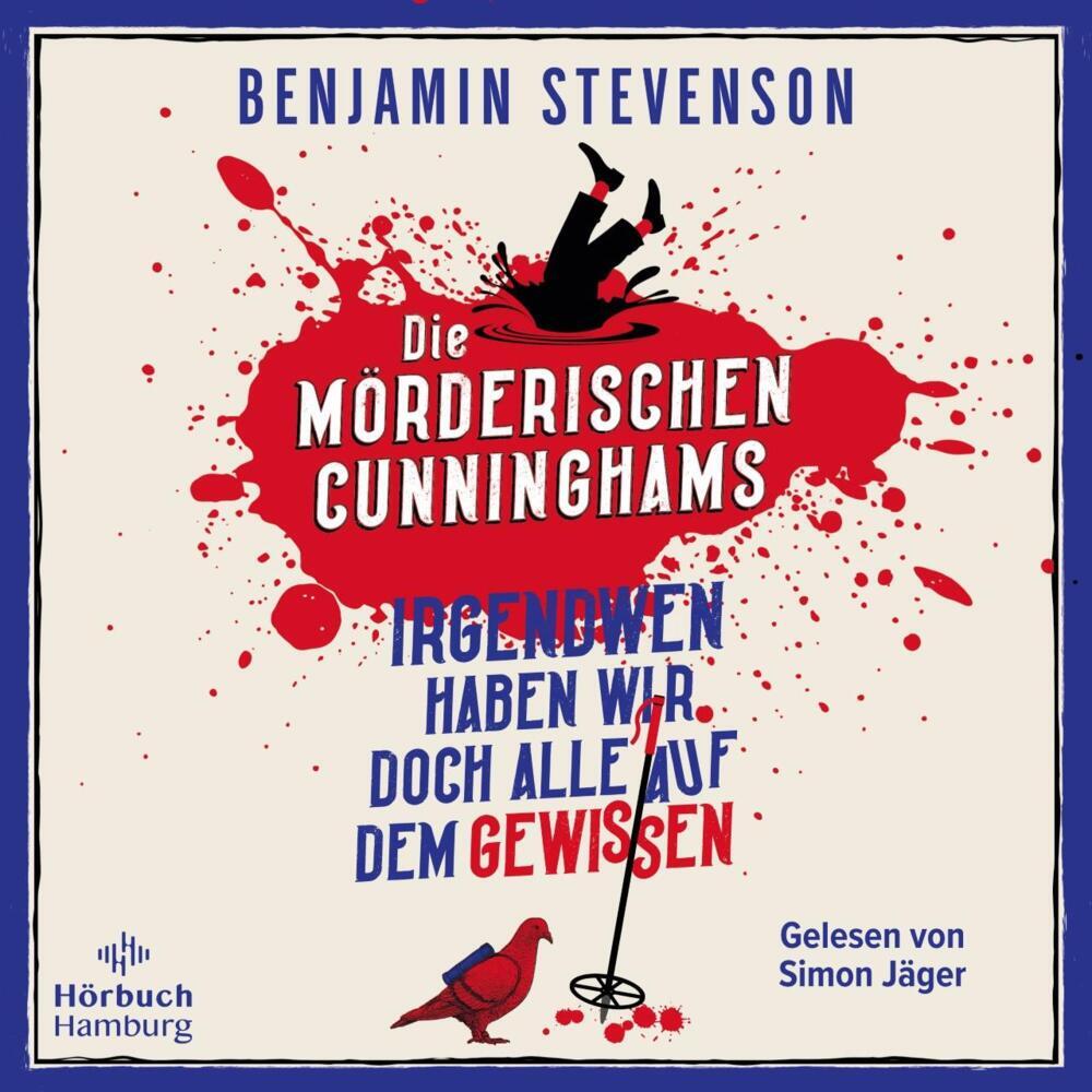 Die mörderischen Cunninghams, 2 Audio-CD, 2 MP3 main product photo