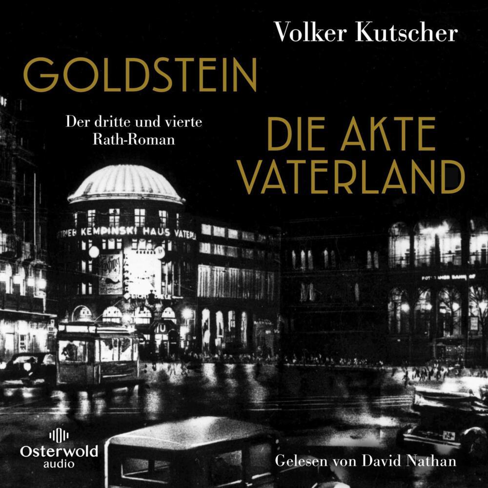 Goldstein / Die Akte Vaterland, 6 Audio-CD, 6 MP3 main product photo