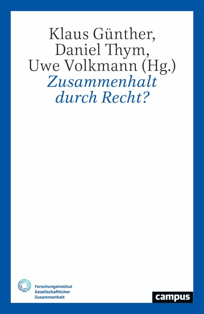 Zusammenhalt durch Recht? main product photo