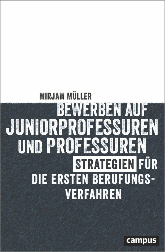 Bewerben auf Juniorprofessuren und Professuren main product photo