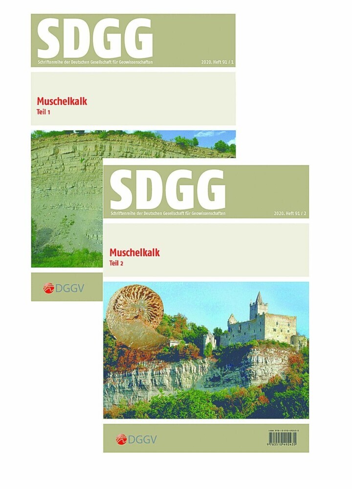 Stratigraphie von Deutschland XIII Muschelkalk Teil I + II main product photo