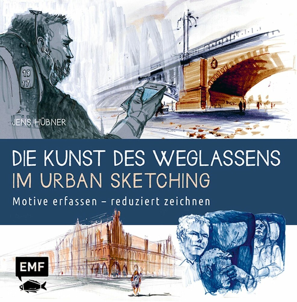 Die Kunst des Weglassens im Urban Sketching main product photo