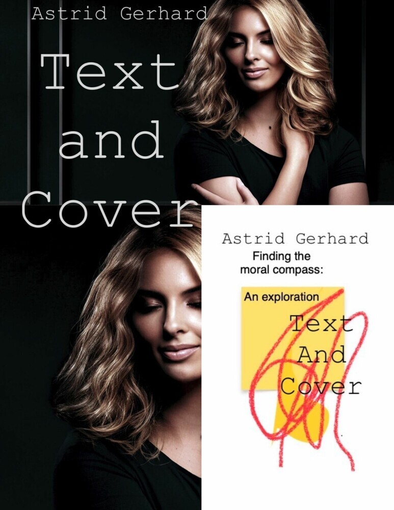 Text and cover main product photo