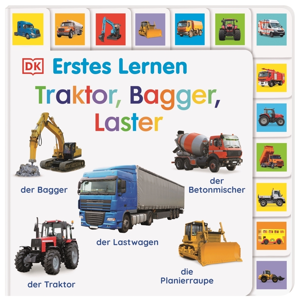Erstes Lernen. Traktor, Bagger, Laster main product photo