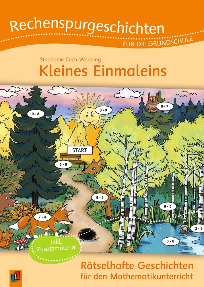 Rechenspurgeschichten für die Grundschule - Kleines Einmaleins main product photo