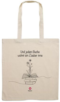 Buch & Co. Baumwolltasche Zauber