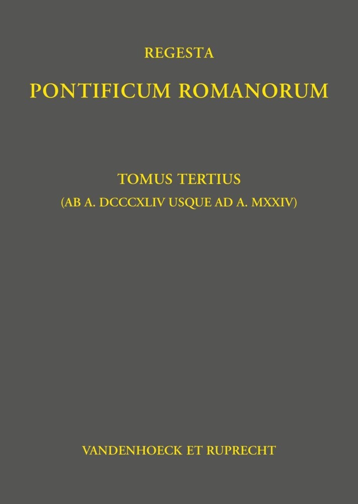 Regesta Pontificum Romanorum main product photo