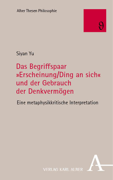 Das Begriffspaar »Erscheinung/Ding an sich« und der Gebrauch der Denkvermögen main product photo