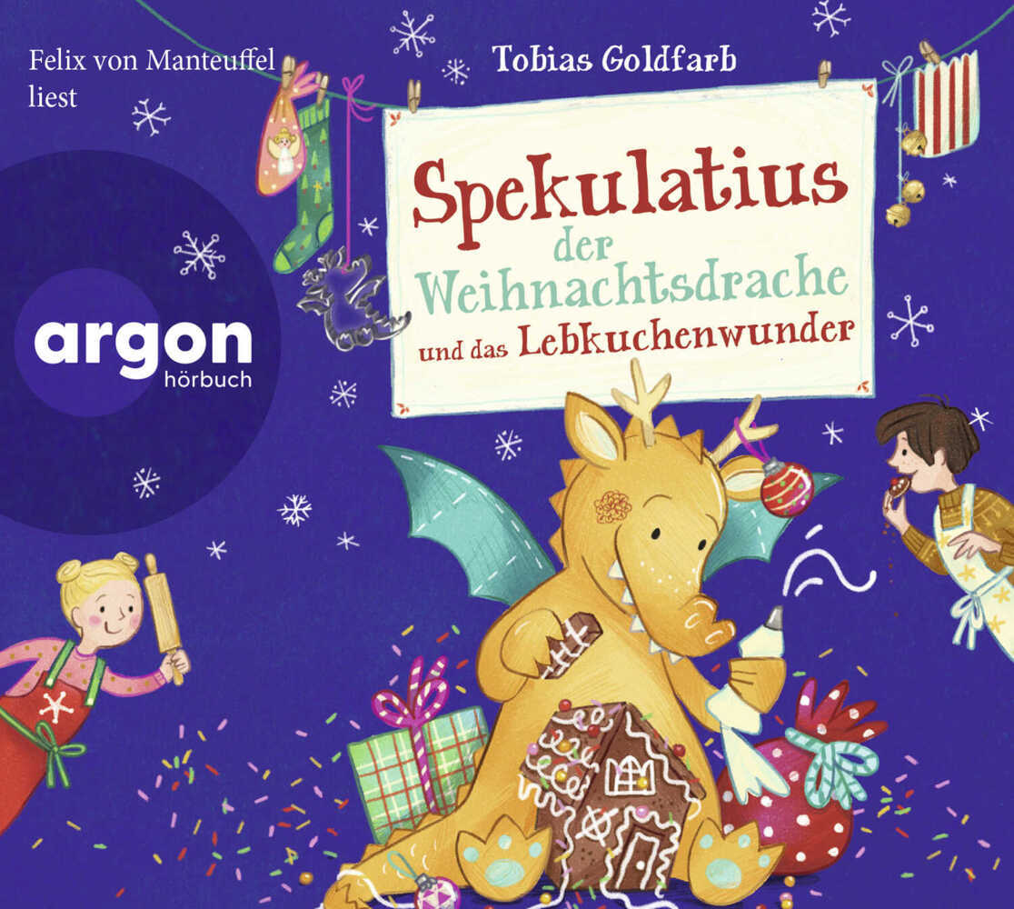 Spekulatius der Weihnachtsdrache und das Lebkuchenwunder, 2 Audio-CD main product photo