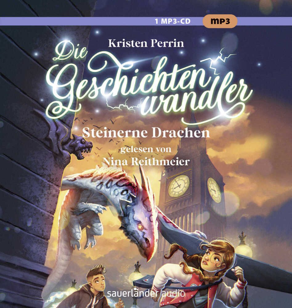 Die Geschichtenwandler - Steinerne Drachen, 1 Audio-CD, 1 MP3 main product photo