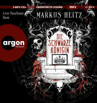 Die Schwarze Königin I, 3 Audio-CD, 3 MP3