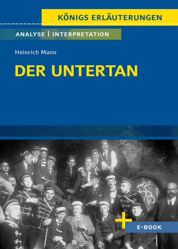 Der Untertan von Heinrich Mann - Textanalyse und Interpretation main product photo