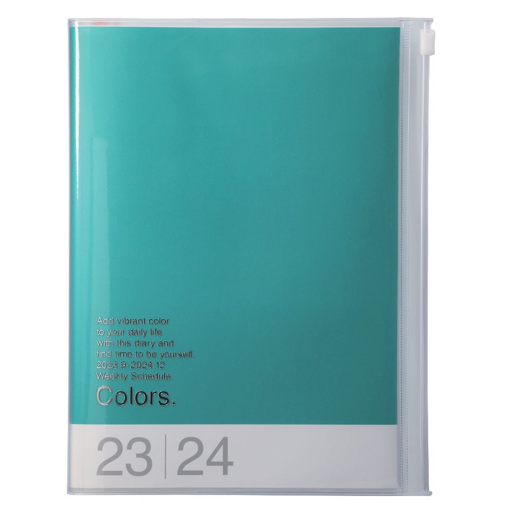 MARK'S 2023/2024 Taschenkalender A5 vertikal, COLORS, Green main product photo