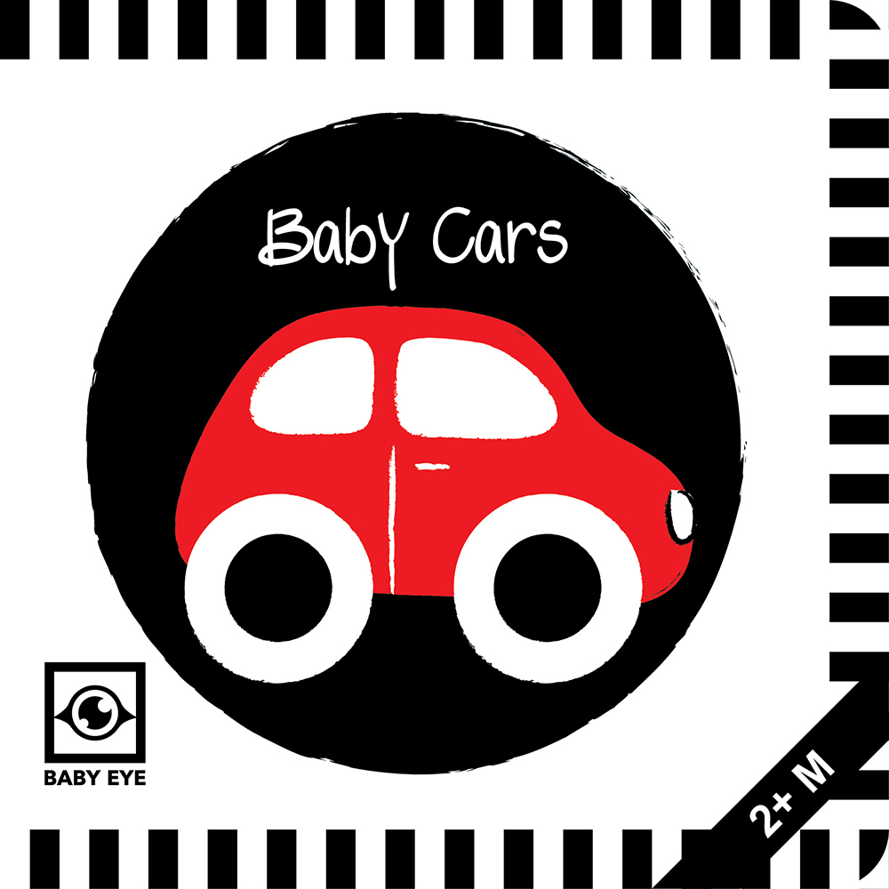 Baby Cars: Kontrastbuch für Babys mit Öffnungen · kontrastreiche Bilder angepasst an Babyaugen · Schwarz Weiß Rot Buch für Neugeborene · Mein erstes Bilderbuch · Montessori Buch main product photo