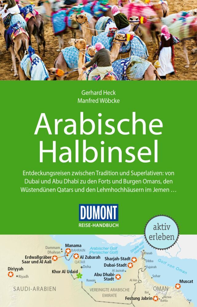 DUMONT Reise-Handbuch Reiseführer Arabische Halbinsel main product photo