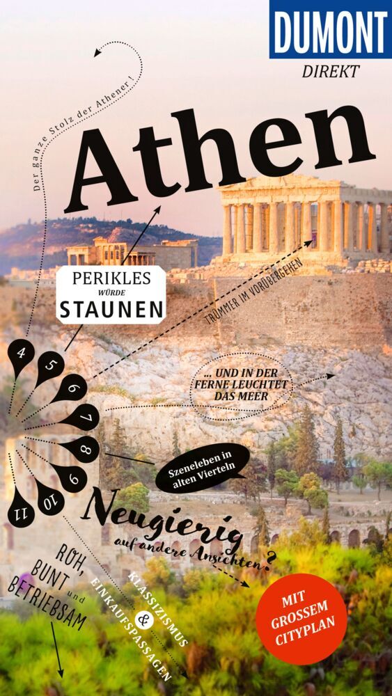 DUMONT direkt Reiseführer Athen main product photo