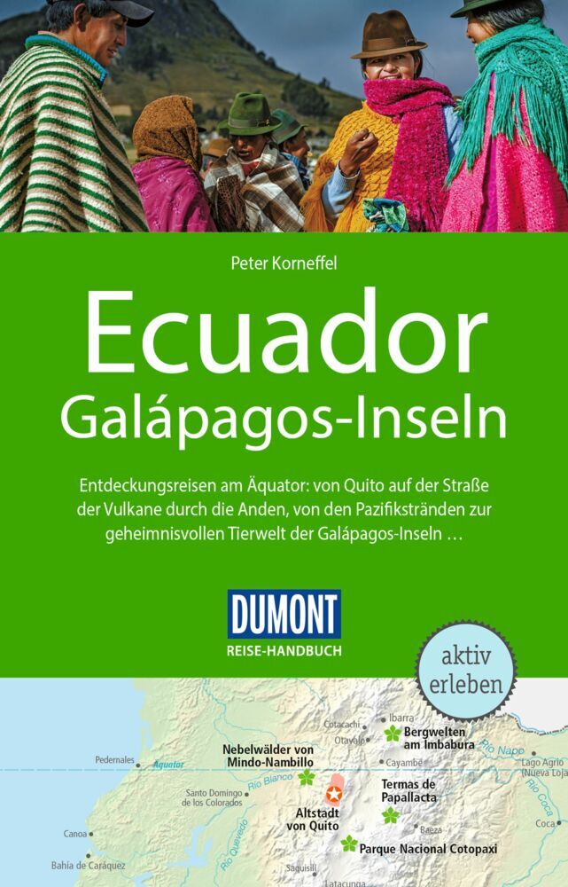 DUMONT Reise-Handbuch Reiseführer Ecuador, Galápagos-Inseln main product photo