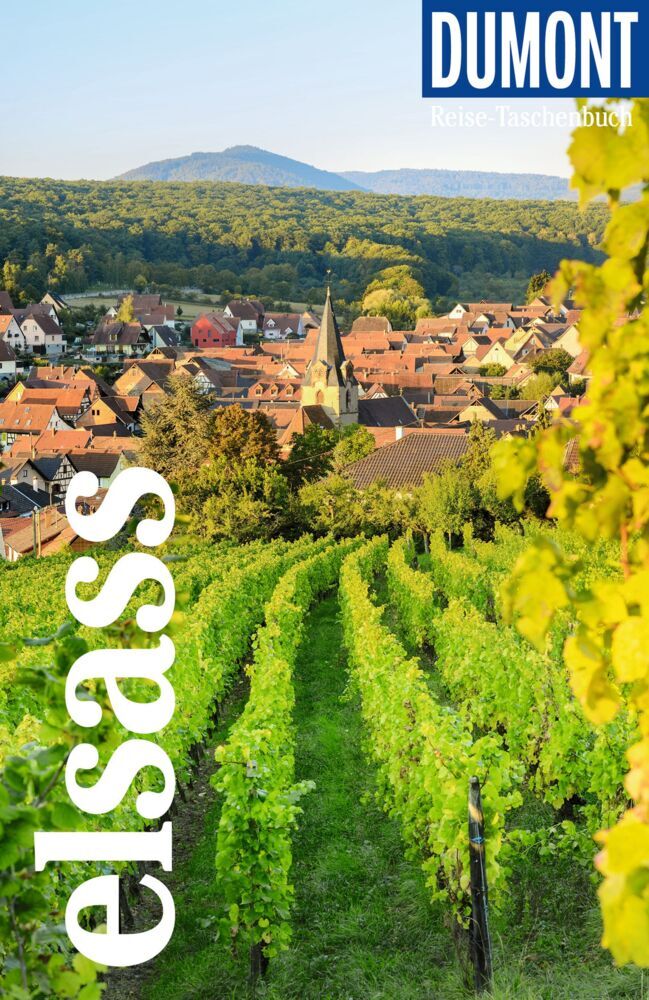 DUMONT Reise-Taschenbuch Reiseführer Elsass main product photo