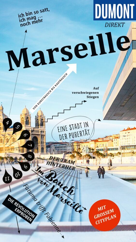 DUMONT direkt Reiseführer Marseille main product photo