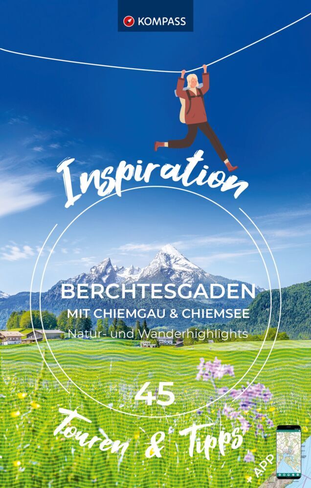 KOMPASS Inspiration Berchtesgaden und Chiemgau mit Chiemsee main product photo