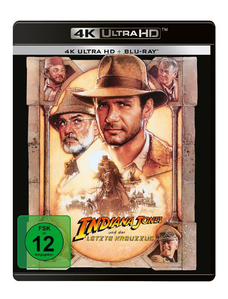 Indiana Jones und der letzte Kreuzzug, 1 4K UHD-Blu-ray + 1 Blu-ray main product photo