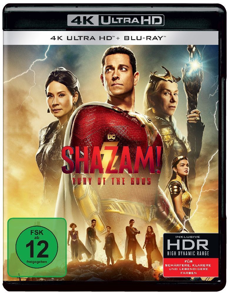 Shazam! Fury of the Gods, 1 4K UHD-Blu-ray + 1 Blu-ray main product photo