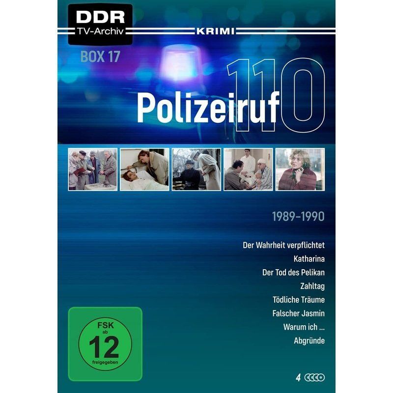 Polizeiruf 110. Box.17, 4 DVD main product photo