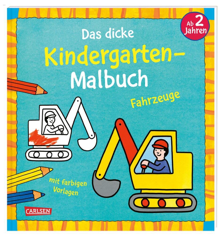 Ausmalbilder für Kita-Kinder main product photo