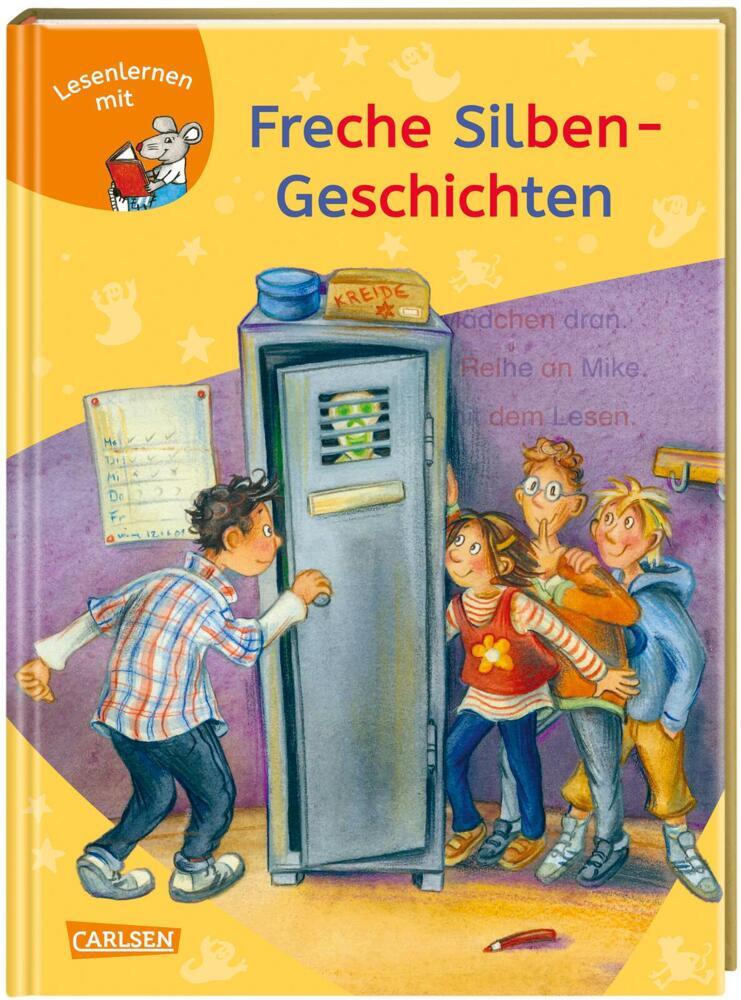 LESEMAUS zum Lesenlernen Sammelbände: Freche Silben-Geschichten main product photo