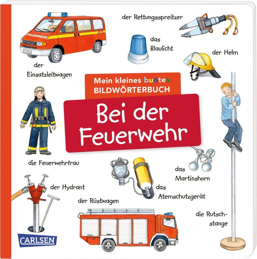 Mein kleines buntes Bildwörterbuch: Bei der Feuerwehr main product photo