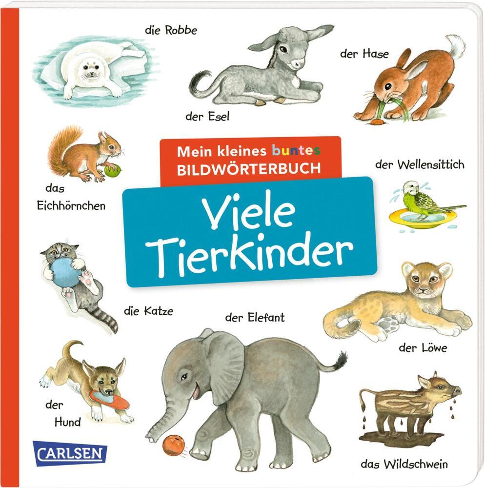 Mein kleines buntes Bildwörterbuch: Viele Tierkinder main product photo